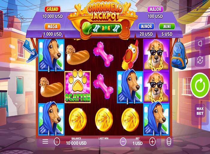 Caramelo Jackpot slot