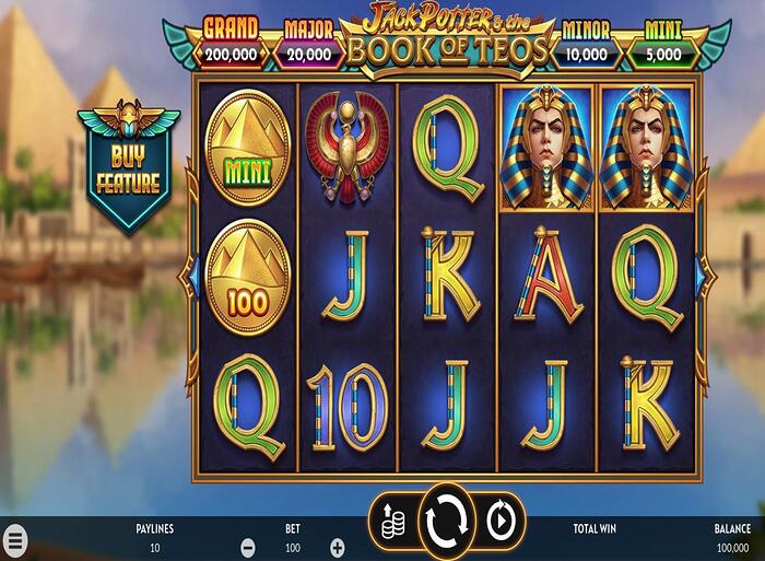 Jack Potter & The Book of Teos slot