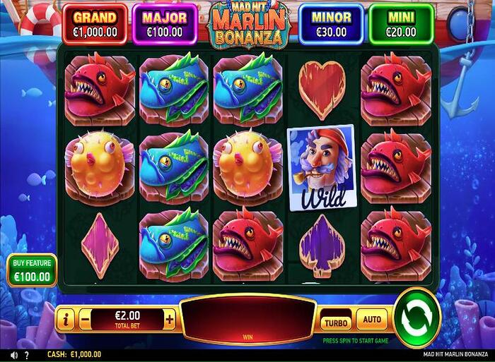 Mad Hit Marlin Bonanza slot