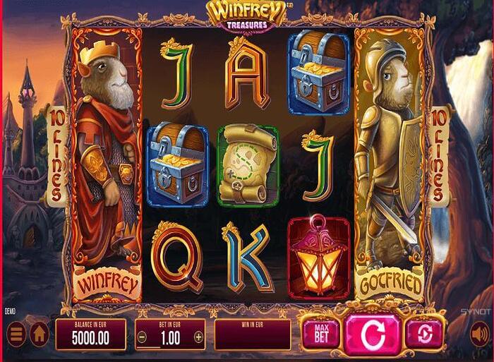 Winfrey Treasure Slot by SYNOT Games