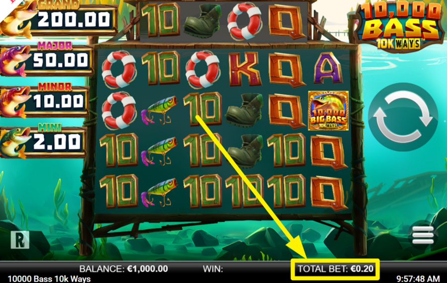 10000 Big Bass 10K Ways INDIQUEZ VOTRE MISE.