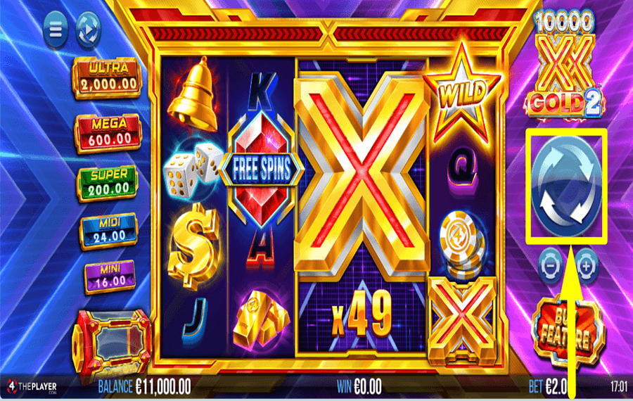 10000 X Gold 2 JAGE DEN PREIS.