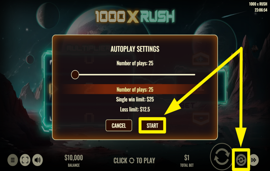 1000 x Rush ENABLE AUTOPLAY.