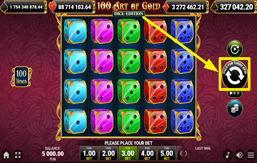 100 Art of Gold Dice Edition ¡ENTRA LA ACCIÓN!