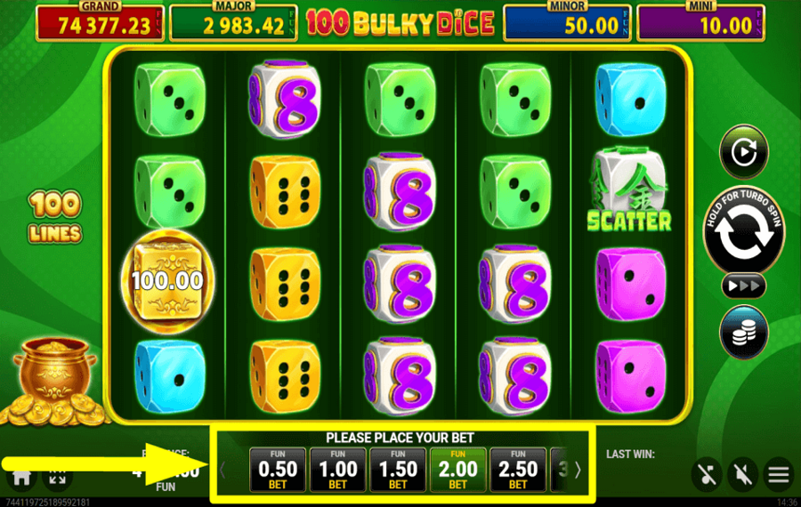 100 Bulky Dice Golden Coins Link ИЗМЕНИТЕ СТАВКУ.