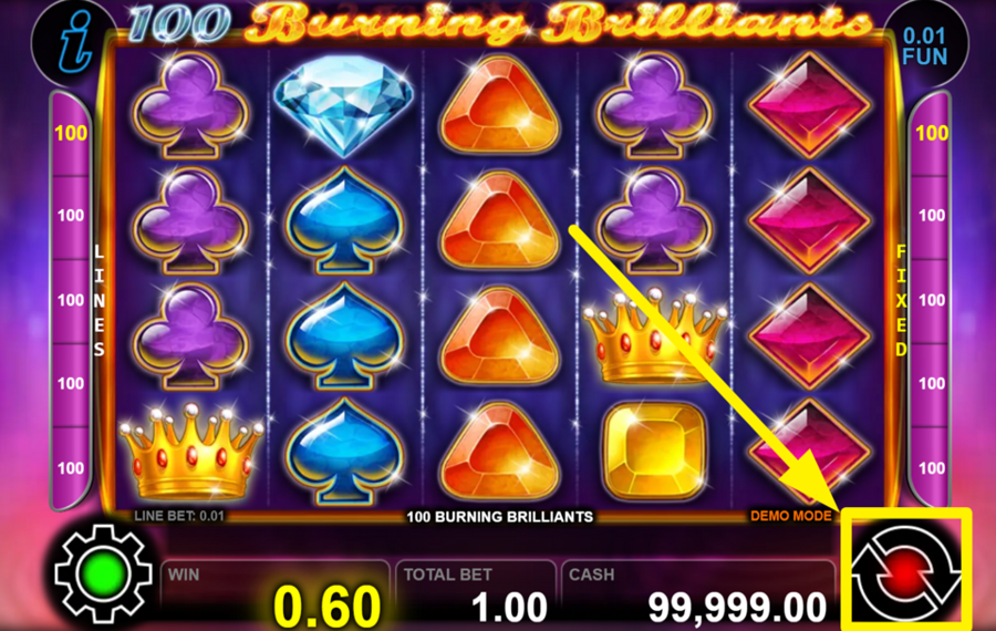 100 Burning Brilliants ¡PARTICIPA EN LA DIVERSIÓN!