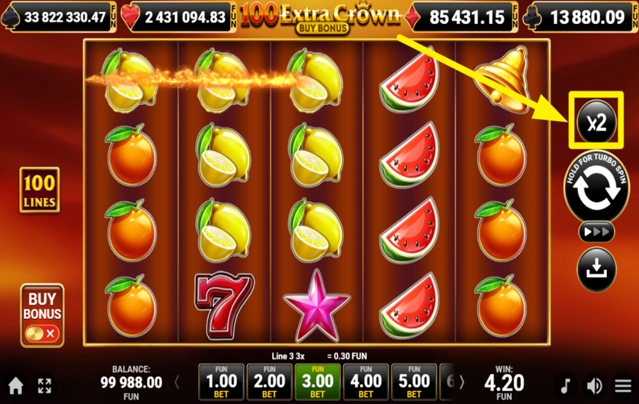 100 Extra Crown Buy Bonus УГАДАЙ ЦВЕТ.