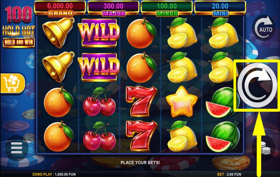 100 Hold Hot Hold and Win JUEGA EL JUEGO.