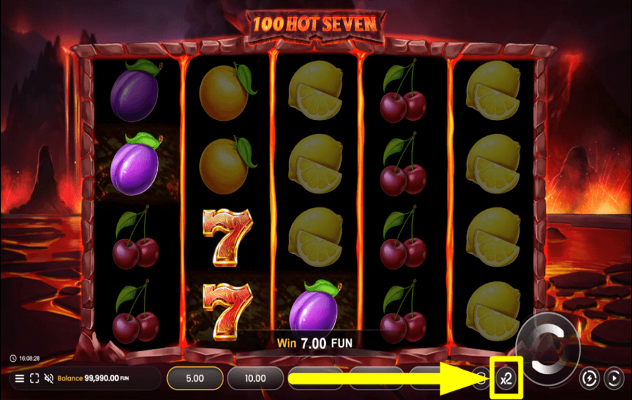 100 Hot Seven PREPARATI A GIOCARE.