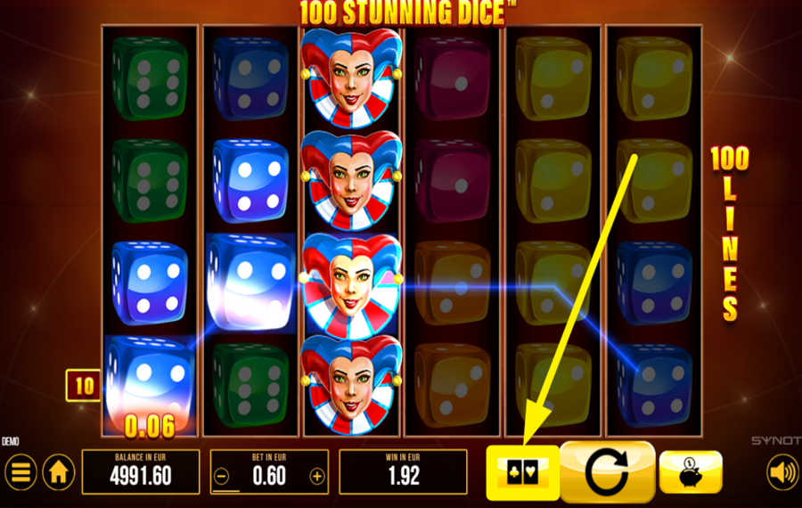 100 Stunning Dice GAMBLE YOUR WIN!