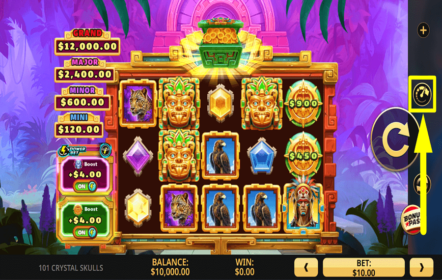 101 Crystal Skulls ACCELERATE THE GAME.