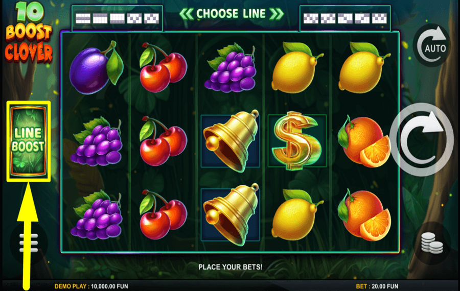 10 Boost Clover PUSH YOUR LUCK.