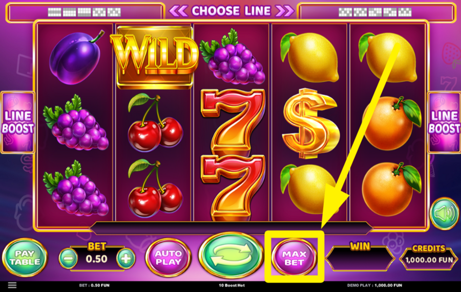 10 Boost Hot ЦЕЛЕВАЯ МАКСИМАЛЬНАЯ СТАВКА.