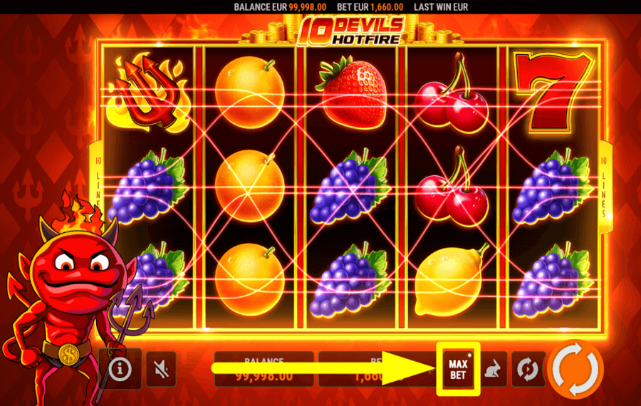 10 Devils Hotfire STAKE IT ALL.