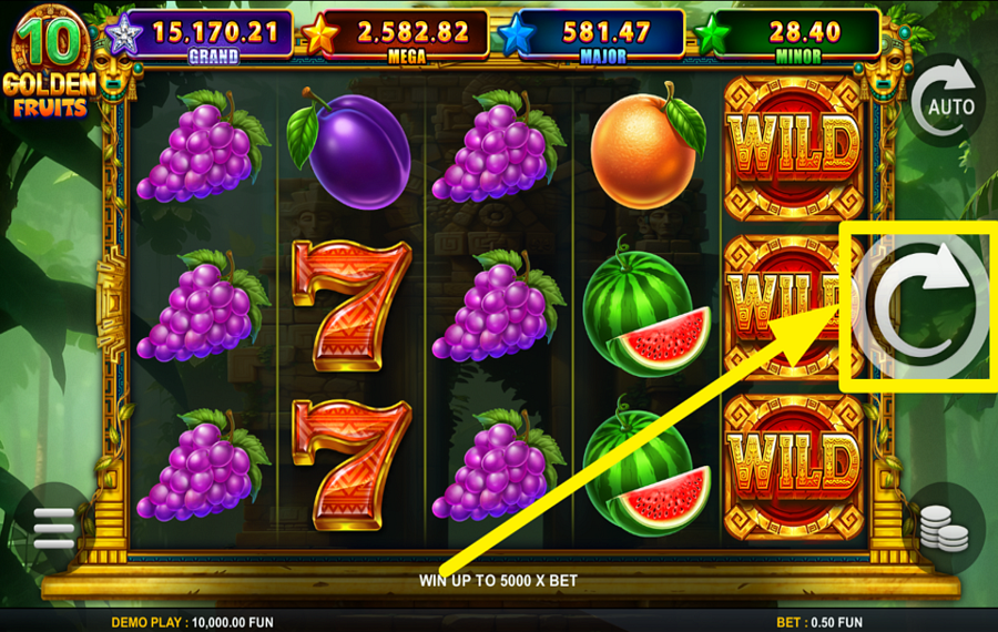 10 Golden Fruits ENTER THE ACTION!