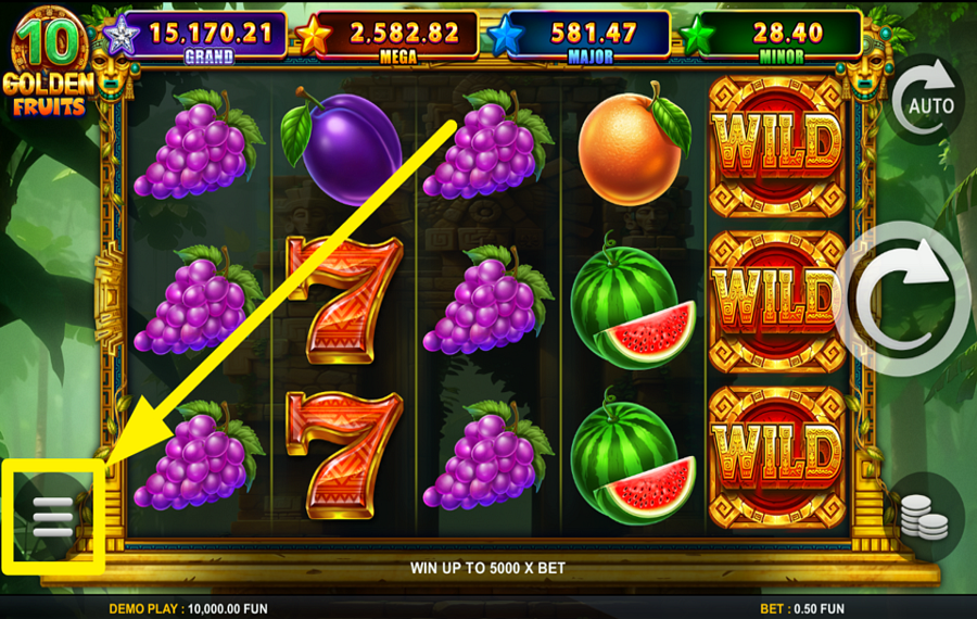 10 Golden Fruits RAMP UP THE SPEED.