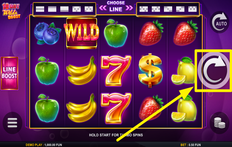 10 Hot Wilds Boost SPIN TO WIN!