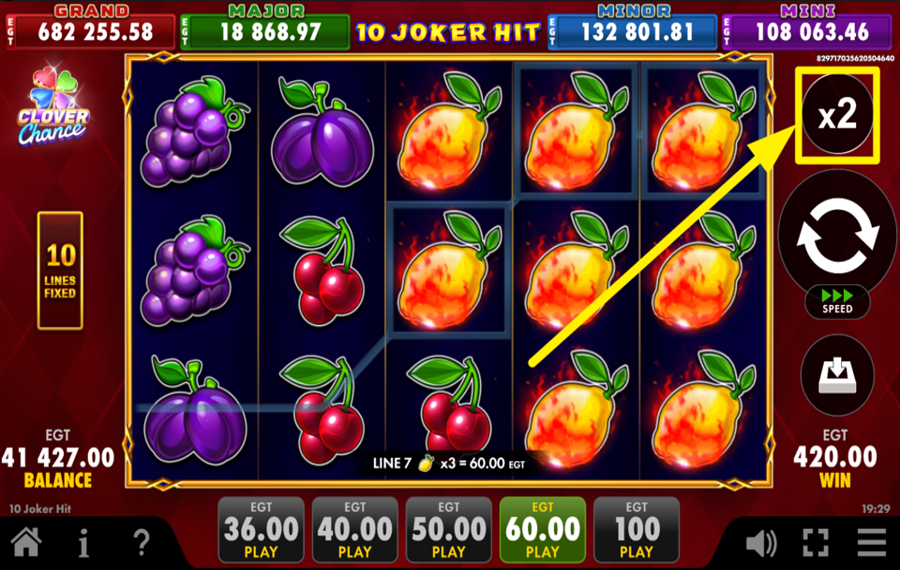 10 Joker Hit GAMBLE YOUR WIN.