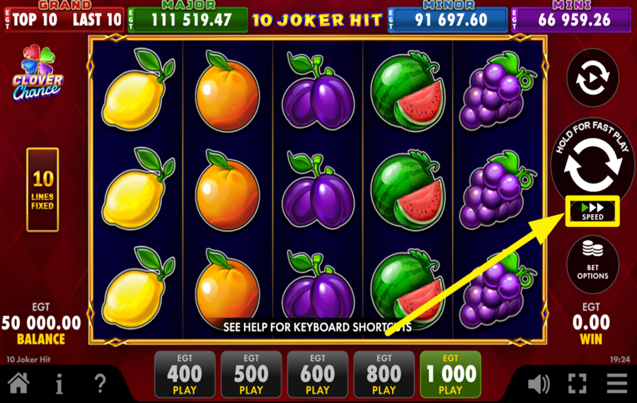 10 Joker Hit UNLEASH TUREBO CHARGE.