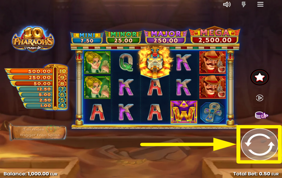 10 Pharaohs PARTICIPATE IN THE FUN!