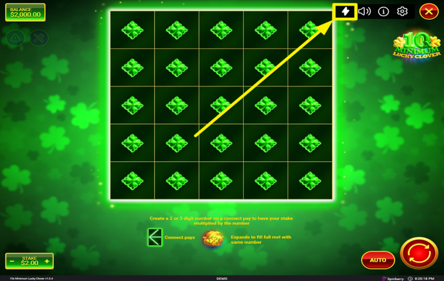 10x Minimum Lucky Clover ENTFESSELN SIE DIE TURBO-LADUNG.