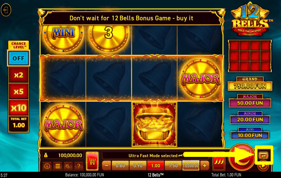 12 Bells УВЕЛИЧЬТЕ ТЕМП.