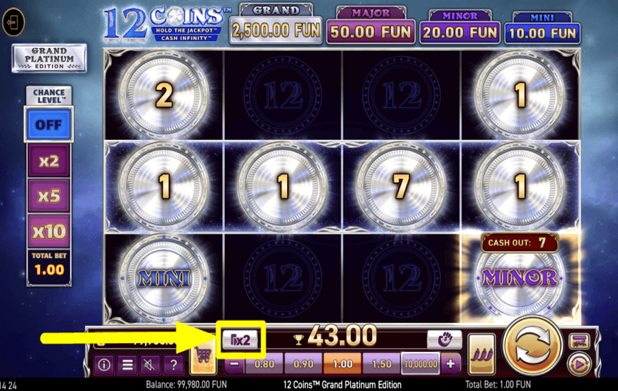 12 Coins Grand Platinum Edition SFIDA LE TUE VITTORIE.