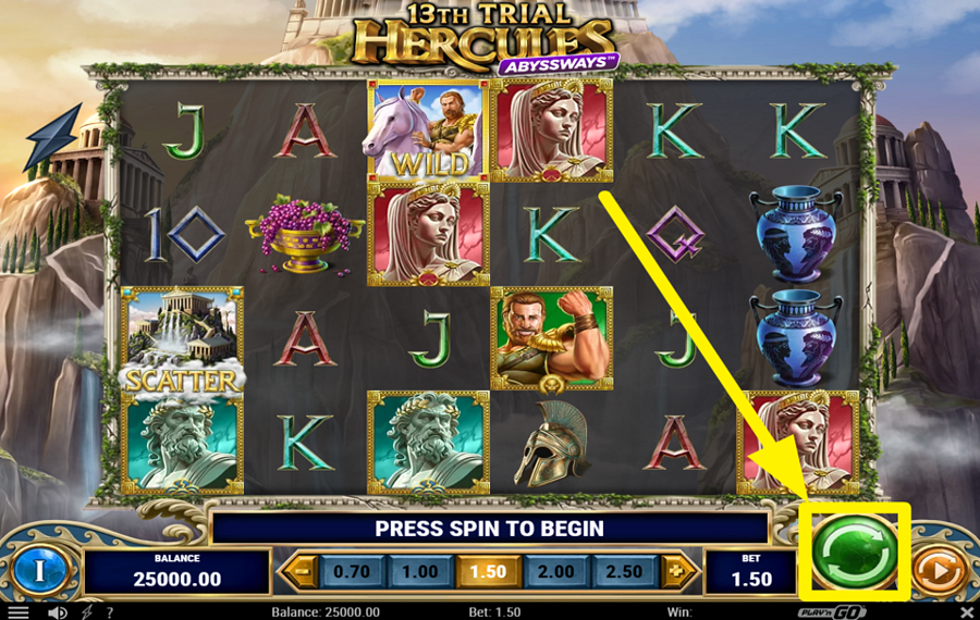 13th Trial Hercules Abyssways GIOCA.