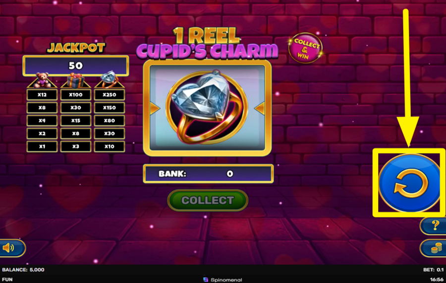 1 Reel Cupids Charm ENTER THE ACTION!