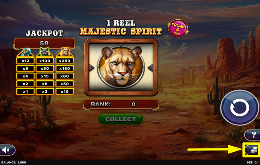 1 Reel Majestic Spirit CHOISISSEZ VOTRE PARI.