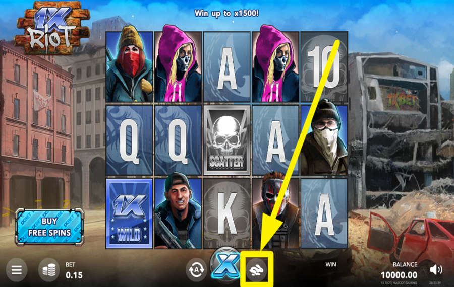 1X Riot УВЕЛИЧЬТЕ ТЕМП.