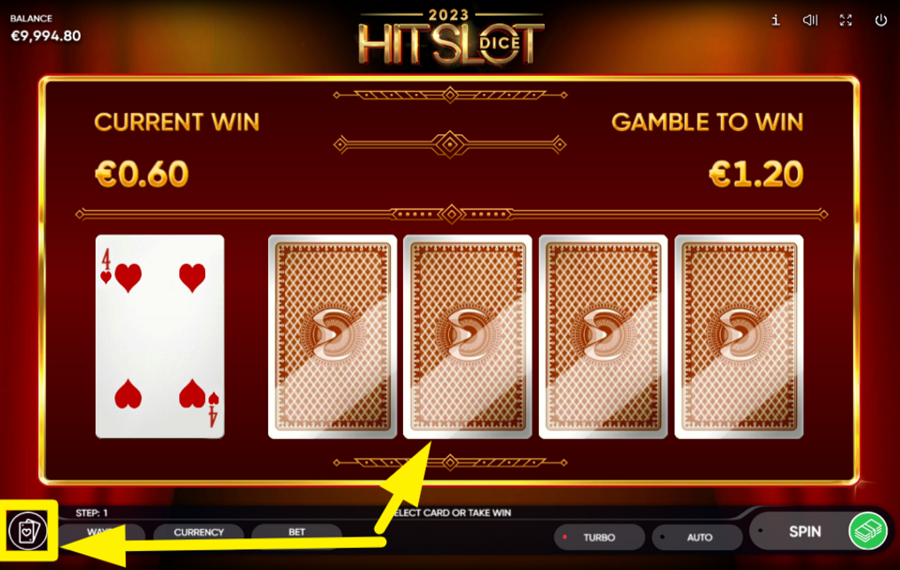 2023 Hit Slot Dice JOUEZ VOTRE GAGNE.