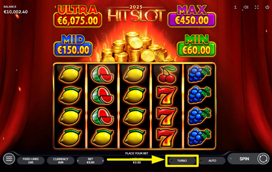 2025 Hit Slot AMP UP THE GAME.