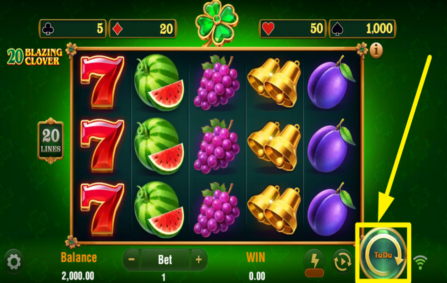 20 Blazing Clover ПРИМИТЕ УЧАСТИЕ В ВЕСЕЛЬЕ.