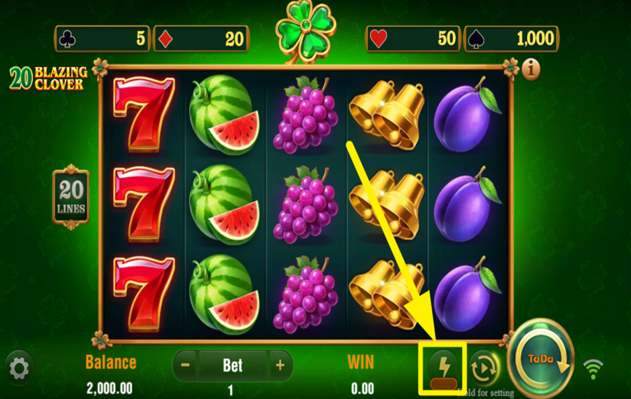 20 Blazing Clover УСИЛЯЙТЕ ИГРУ.