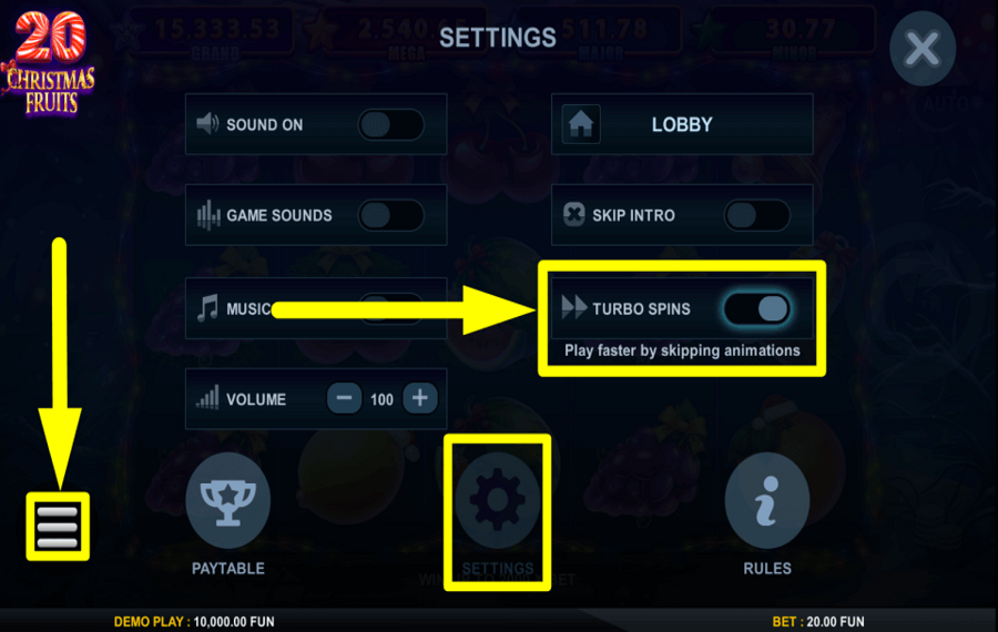 20 Christmas Fruits PICK UP THE PACE.