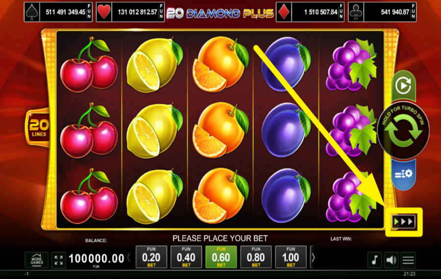 20 Diamond Plus ACTIVATE TURBO MODE!