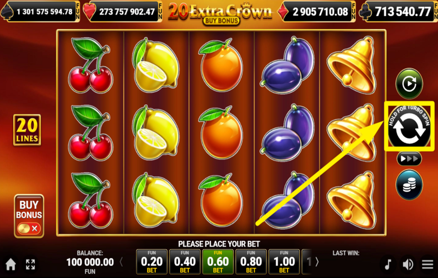 20 Extra Crown Buy Bonus ¡GIRA PARA TENER ÉXITO!