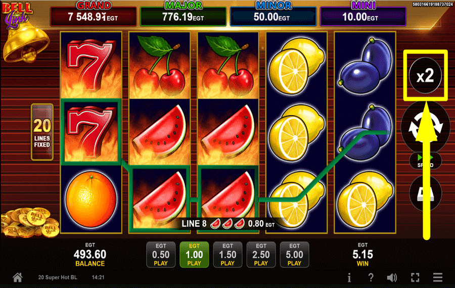 20 Super Hot Bell Link TAKE A CHANCE.