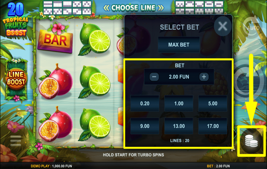 20 Tropical Fruits Boost ELIGE TU APUESTA.