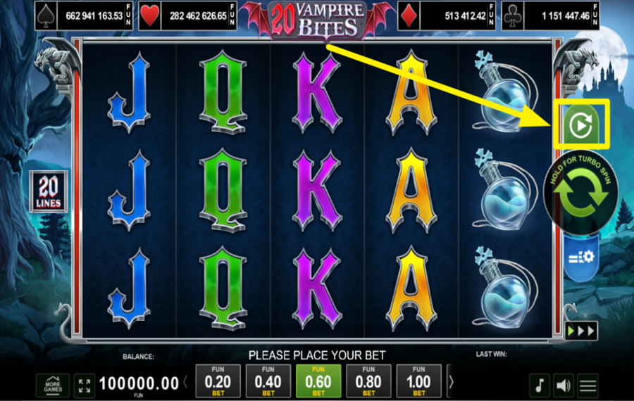 20 Vampire Beast TRIGGER AUTOMATIC PLAY.