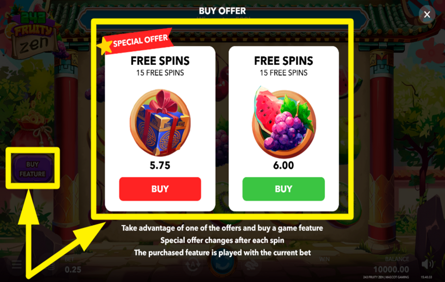 243 Fruity Zen КУПИТЬ БЕСПЛАТНЫЕ ВРАЩЕНИЯ.