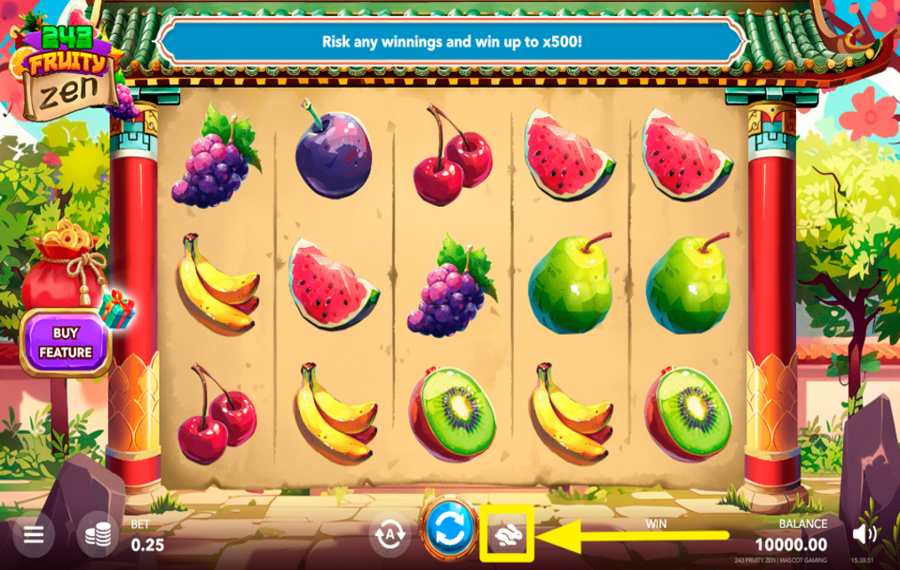 243 Fruity Zen ИЗМЕНИТ Е СКОРОСТЬ.