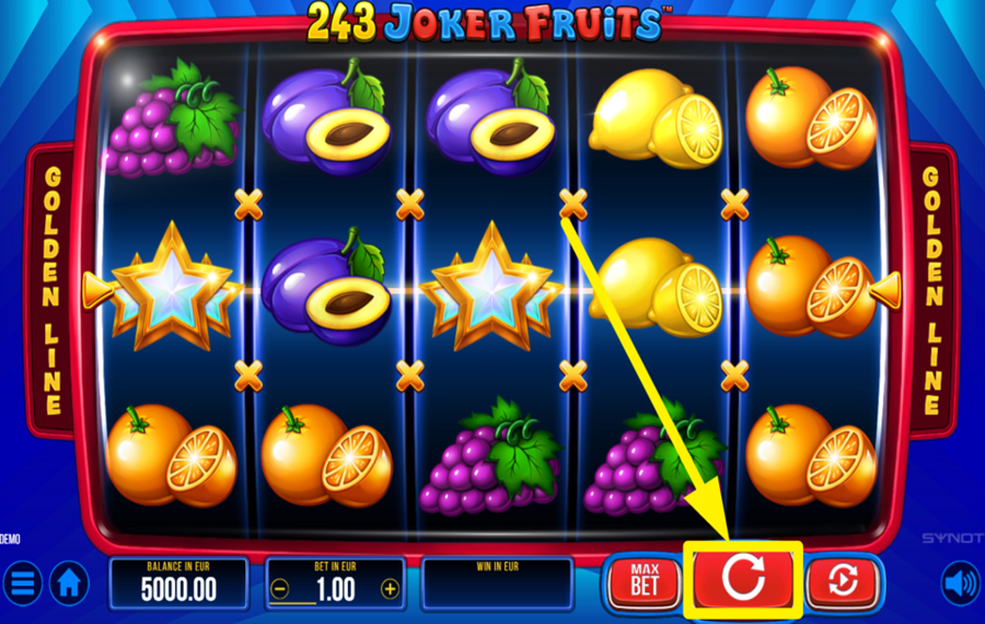 243 Joker Fruits LANCEZ-VOUS DANS VOTRE JEU.