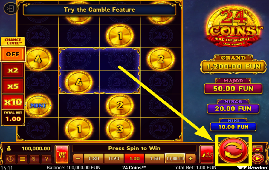 24 Coins ЗАЖГИТЕ ВОЛНЕНИЕ!