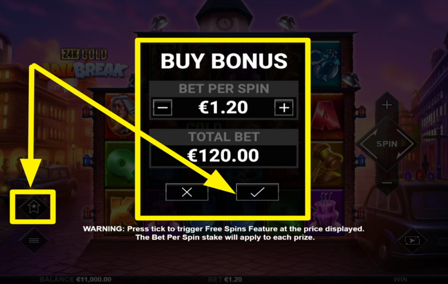 24K Gold JailBreak SCHALTE KOSTENLOSE SPINS FREI!