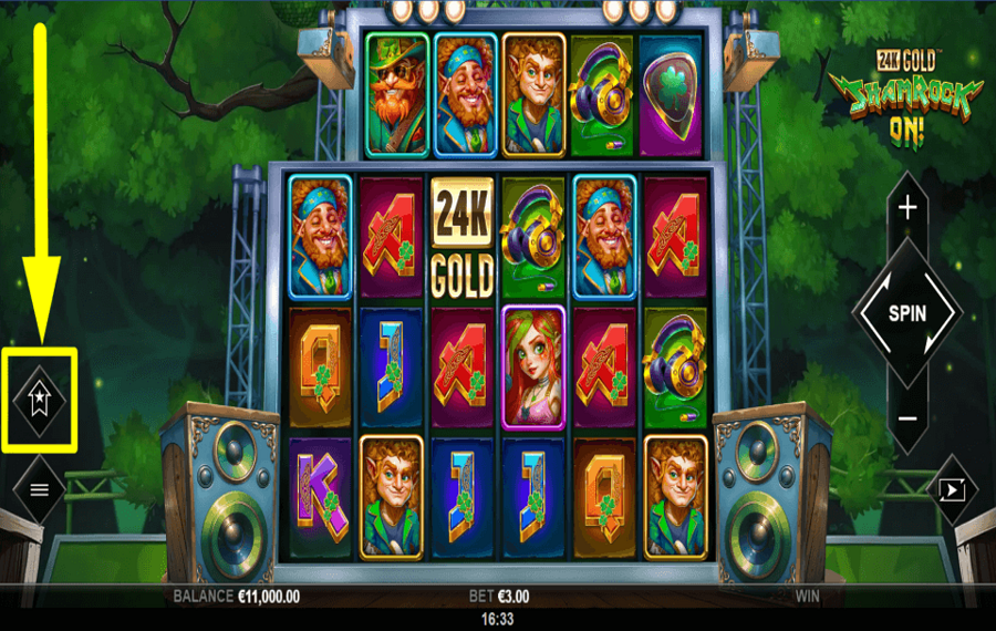 24K Gold ShamRock On KAUFEN SIE DEN BONUS.