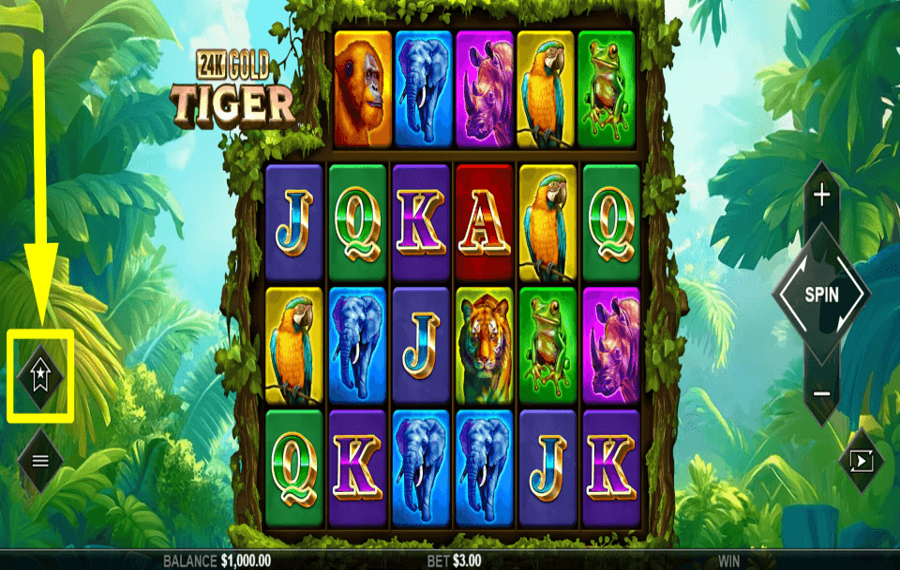 24K Gold Tiger SCHNAPPEN SIE SICH DEN BONUS.