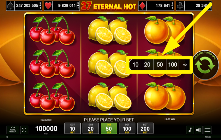 27 Eternal Hot UTILIZZA LA FUNZIONE DI RIPRODUZIONE AUTOMATICA.