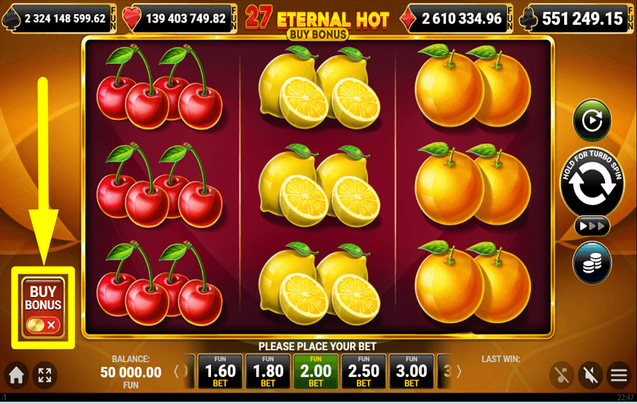 27 Eternal Hot Buy Bonus SICHERN SIE SICH DEN BONUS.